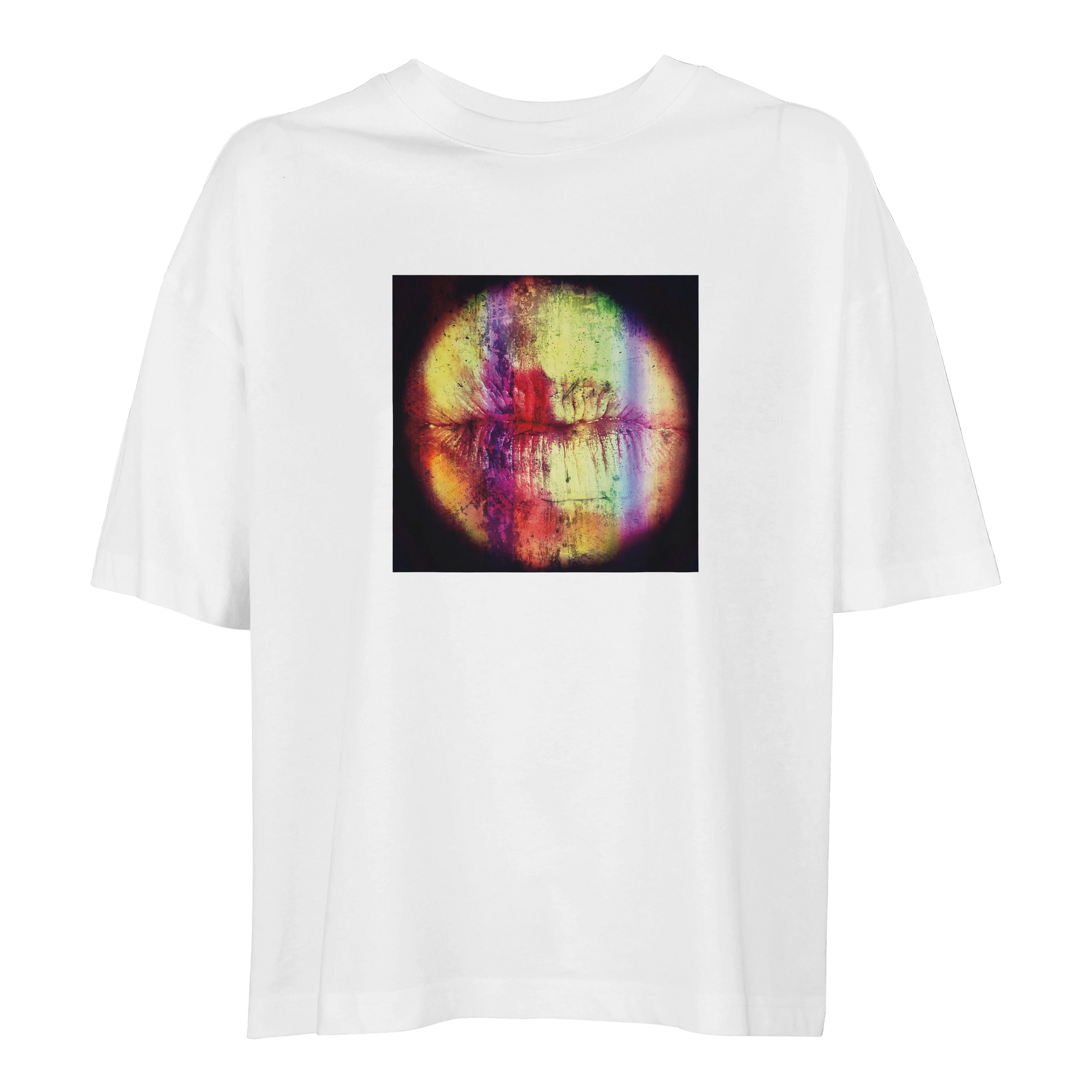 Love - "Chromatic Kiss" T-shirt White 1