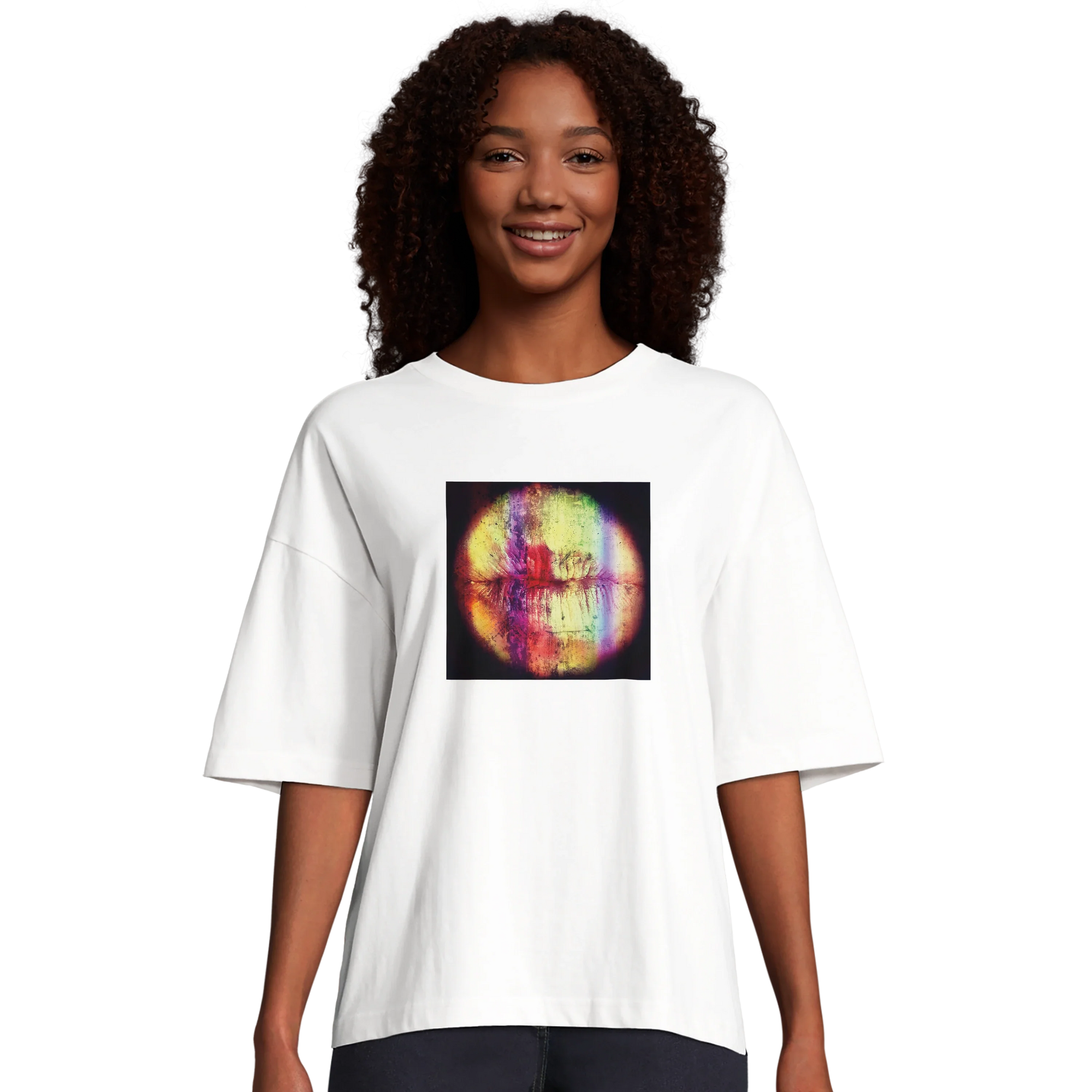Love - "Chromatic Kiss" T-shirt White 4