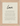 Love Word of Intention Framed print 13x18 cm / 5x7″ Wood frame Linen paper