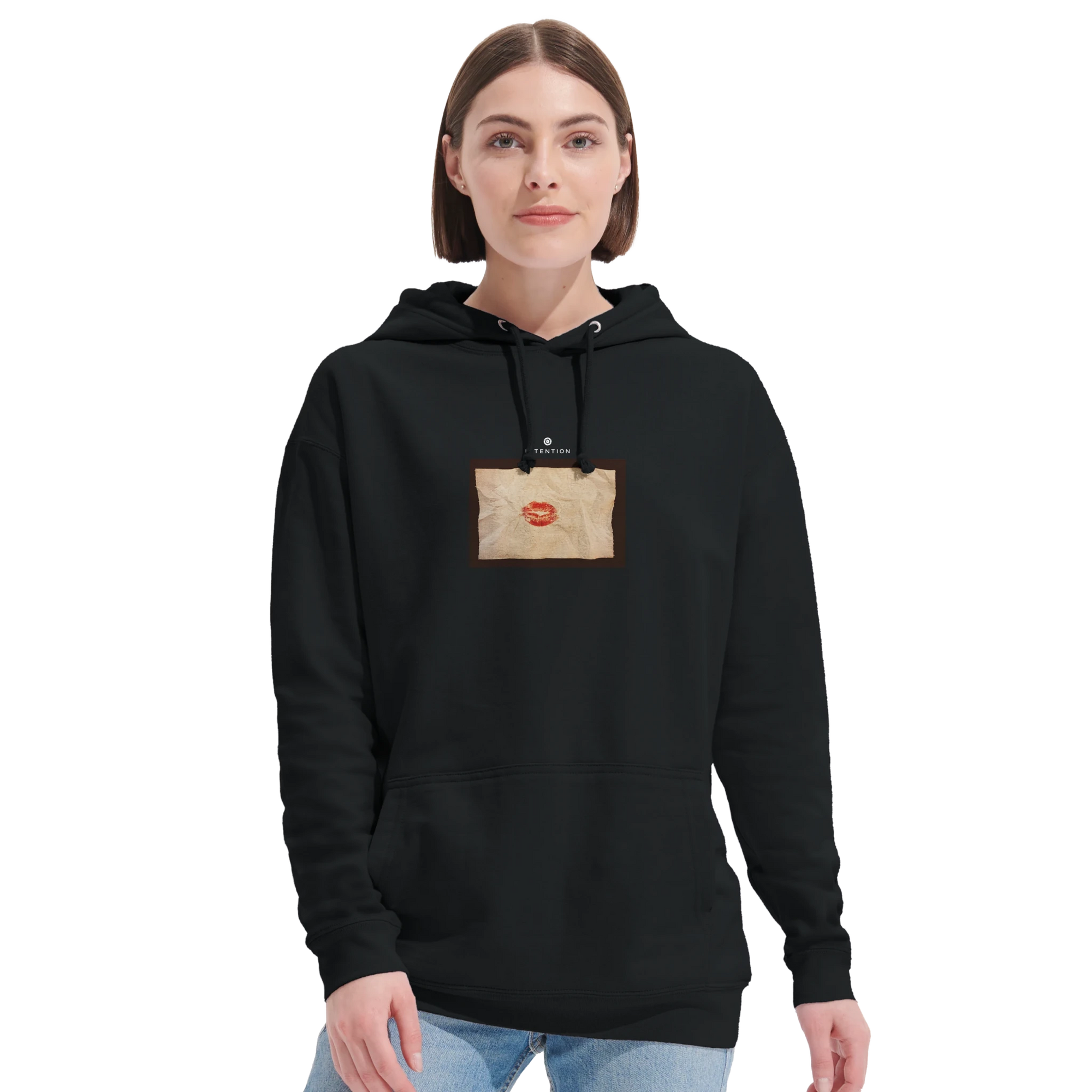 Lucky - "Kiss my Ass" Hoodie Black XS 33