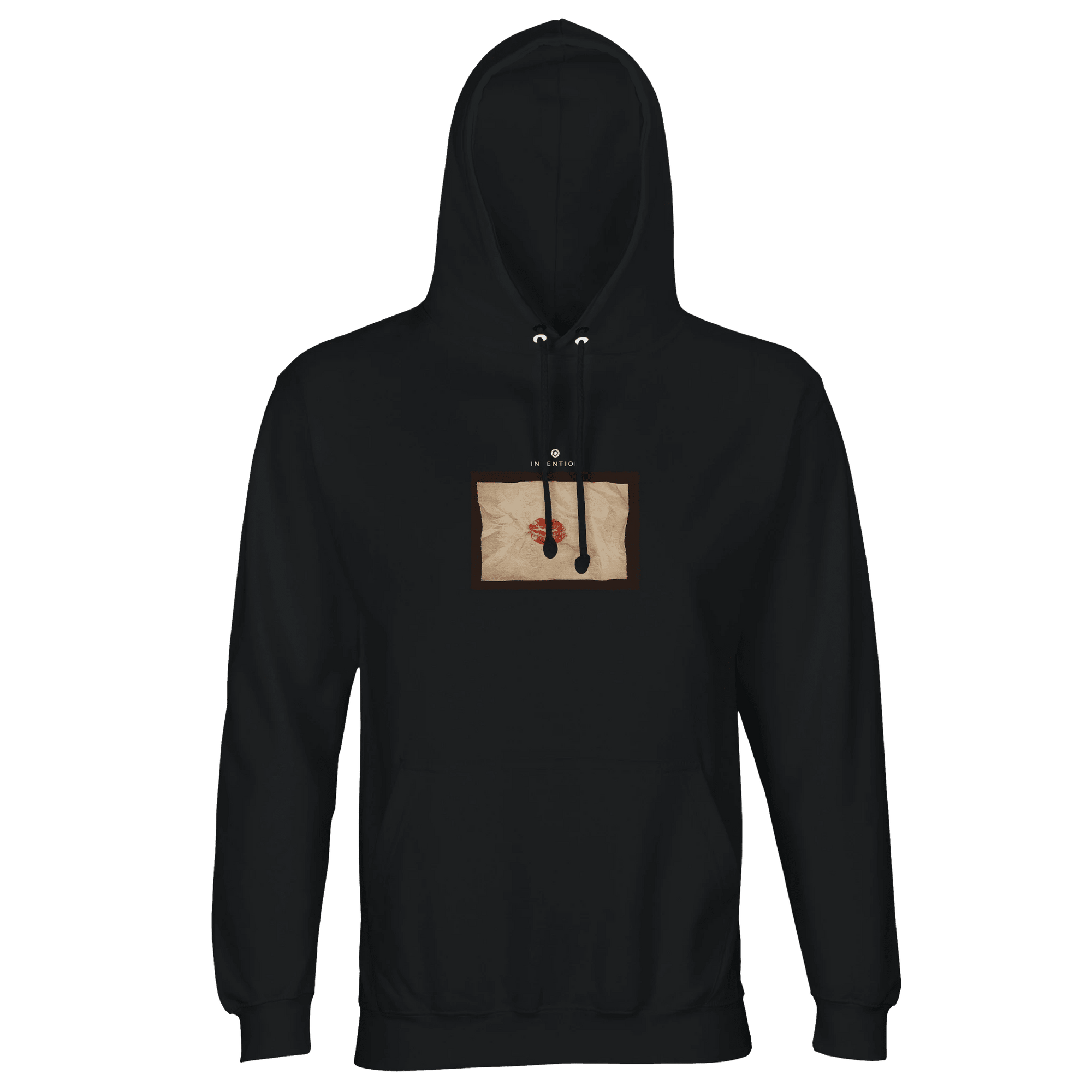 Lucky - "Kiss my Ass" Hoodie Black XS 29