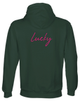 Lucky - "Kiss my Ass" Hoodie Bottle Green XS 45