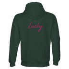 Lucky - "Kiss my Ass" Hoodie Bottle Green XS 2