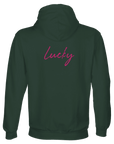 Lucky - "Kiss my Ass" Hoodie Bottle Green XS 2