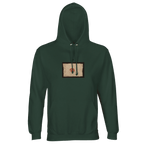 Lucky - "Kiss my Ass" Hoodie Bottle Green XS 3