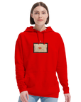 Lucky - "Kiss my Ass" Hoodie Bright Red XS 23