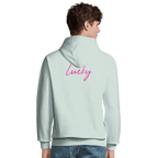 Lucky - "Kiss my Ass" Hoodie creamy green XS 4