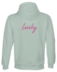 Lucky - "Kiss my Ass" Hoodie creamy green XS 5