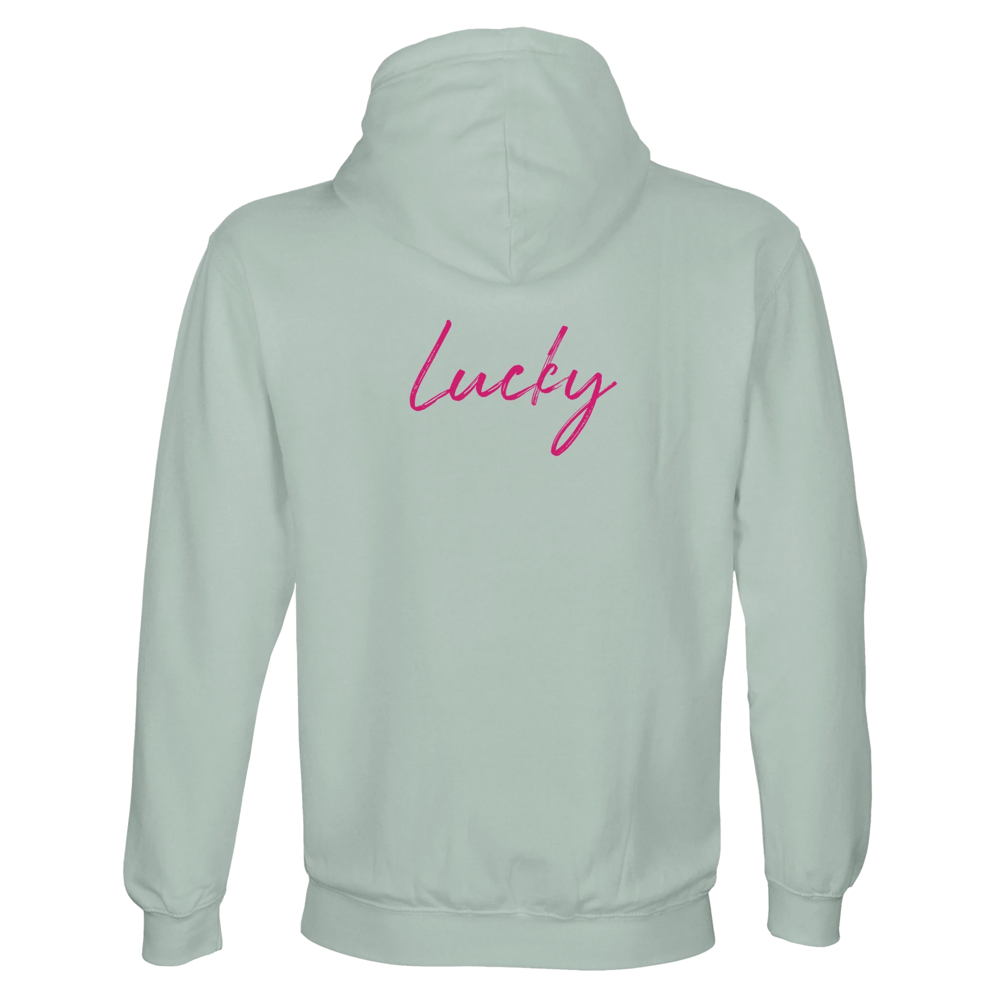 Lucky - "Kiss my Ass" Hoodie creamy green XS 5