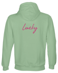 Lucky - "Kiss my Ass" Hoodie frozen green XS 25