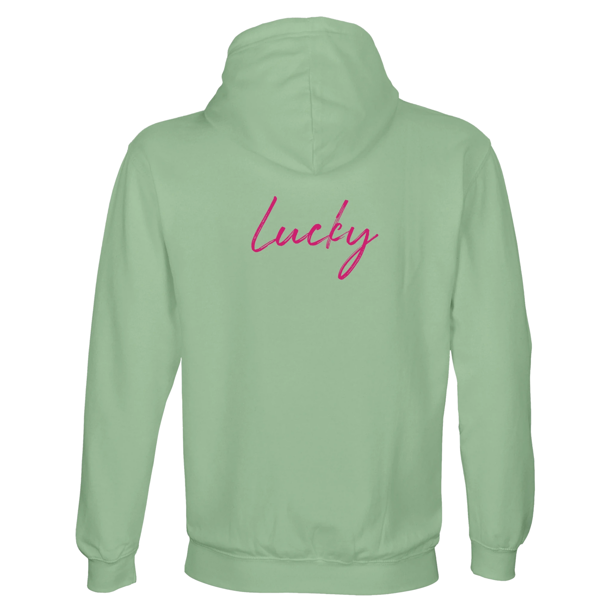 Lucky - "Kiss my Ass" Hoodie frozen green XS 25
