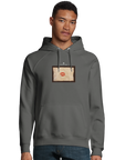 Lucky - "Kiss my Ass" Hoodie charcoal melange XS 3