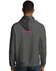 Lucky - "Kiss my Ass" Hoodie Grey Melange XS 4
