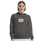 Lucky - "Kiss my Ass" Hoodie Grey Melange XS 5