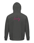 Lucky - "Kiss my Ass" Hoodie Grey Melange XS 2
