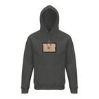 Lucky - "Kiss my Ass" Hoodie Grey Melange XS 1
