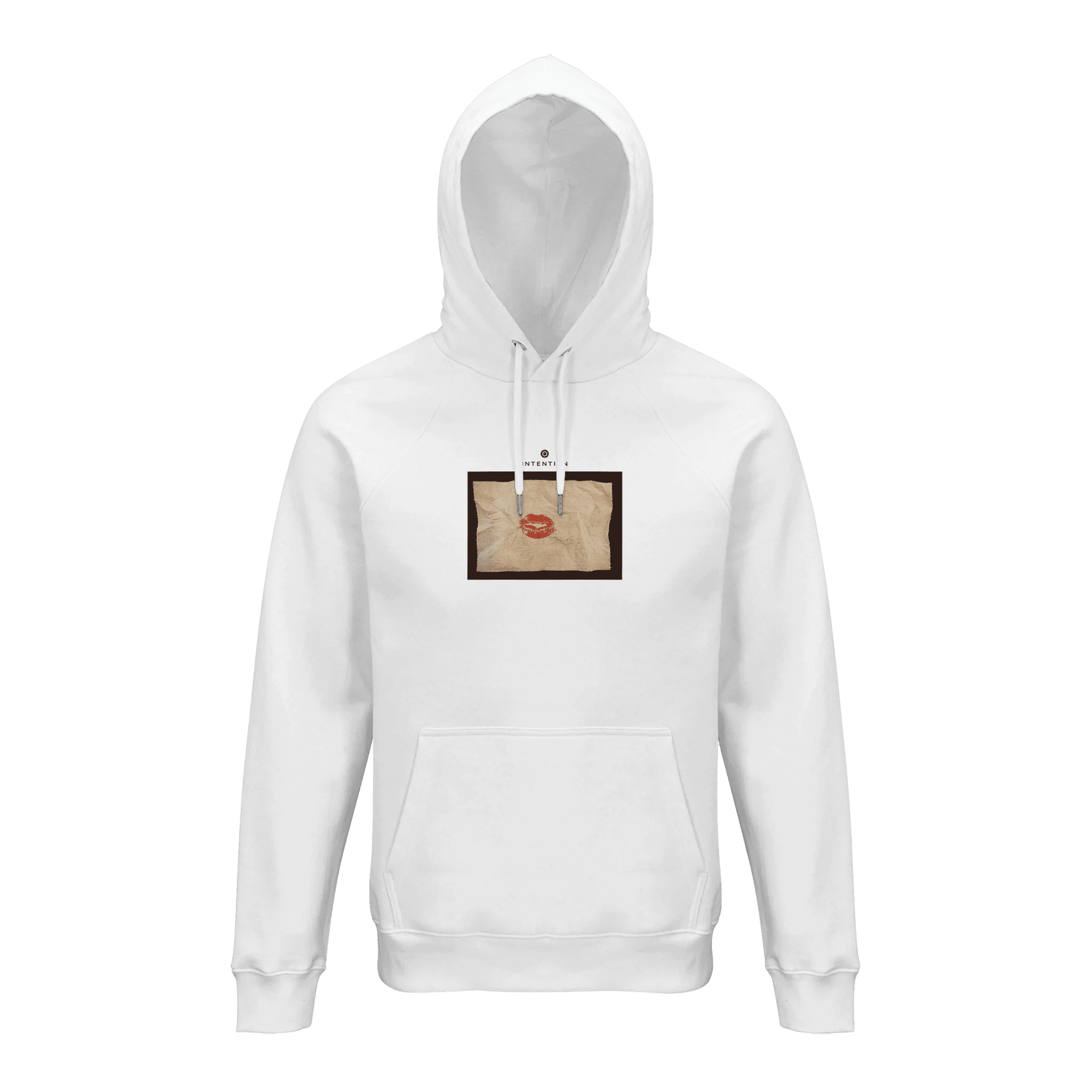 Lucky - "Kiss my Ass" Hoodie White XS 1