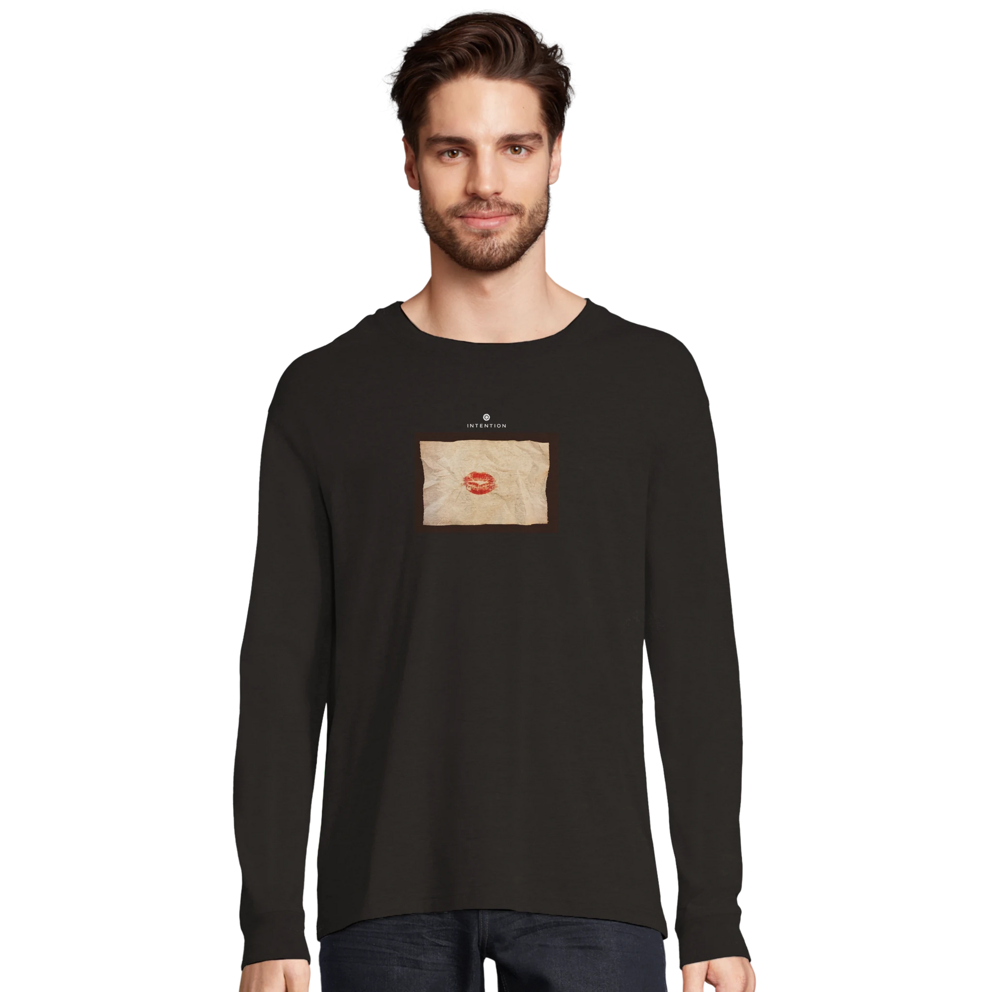 Lucky - "Kiss my Ass" Long sleeve Deep Black XS 3