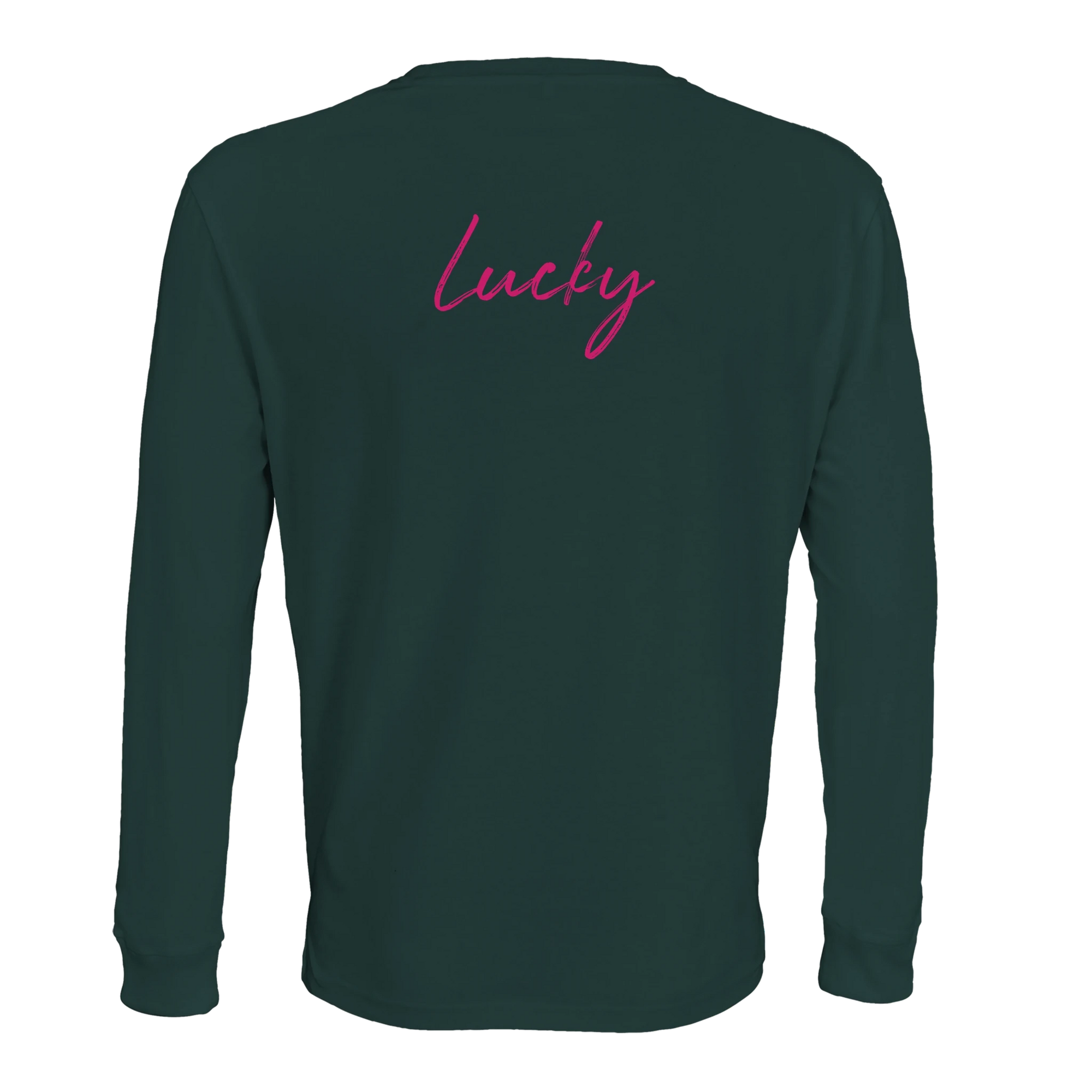 Lucky - "Kiss my Ass" Long sleeve green empire XS 2