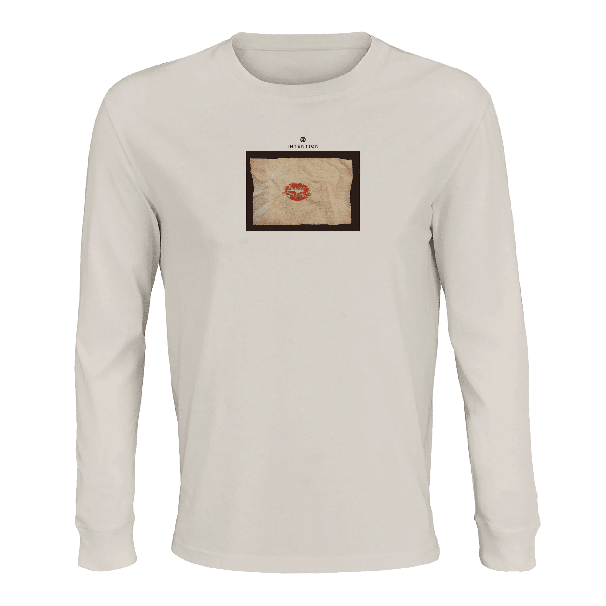 Lucky - "Kiss my Ass" Long sleeve Off White XS 1
