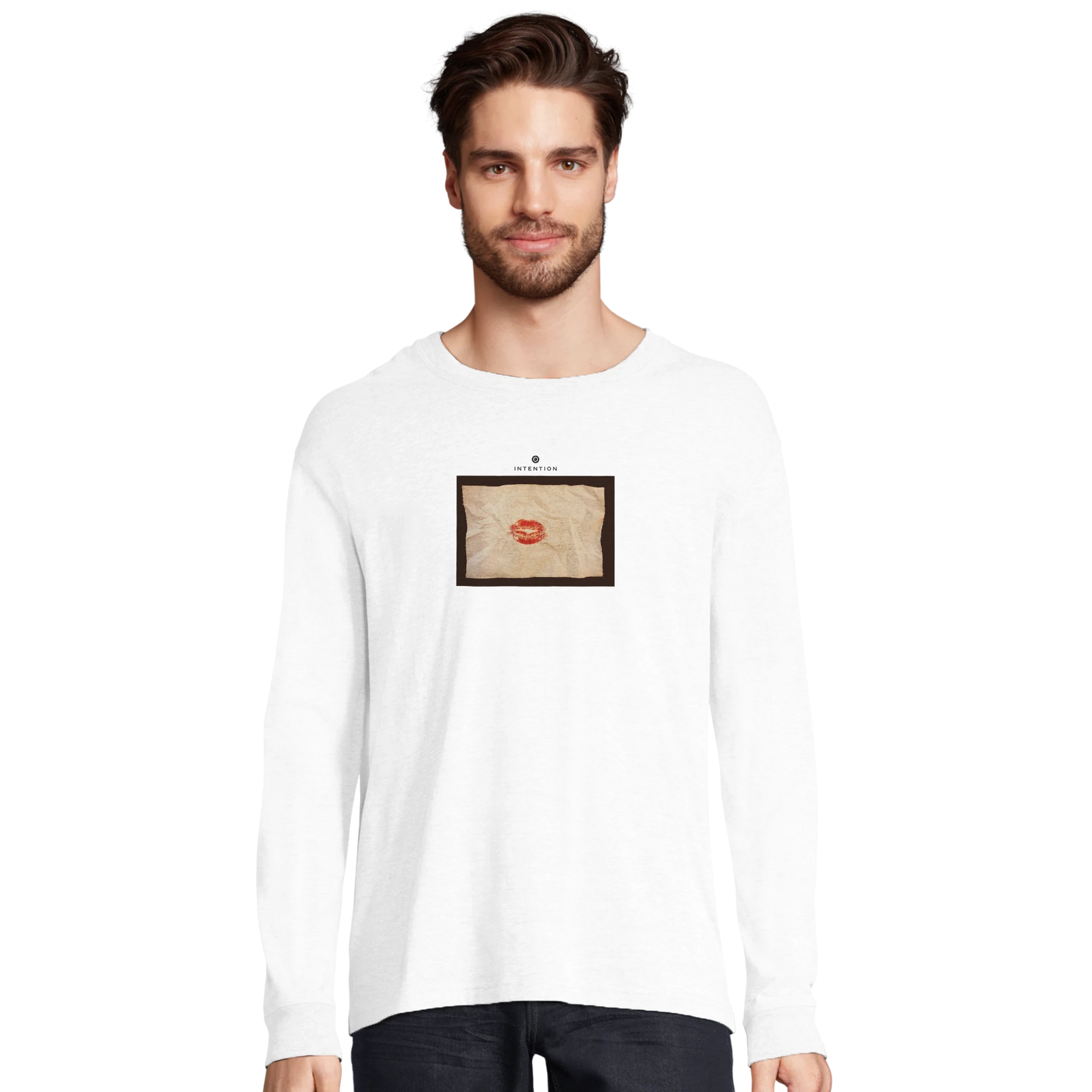Lucky - "Kiss my Ass" Long sleeve White XS 3