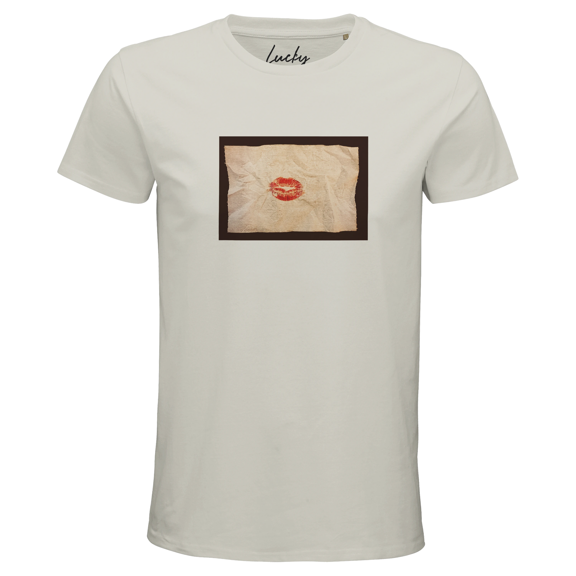 Lucky - "Kiss my Ass" T-shirt Ash 1