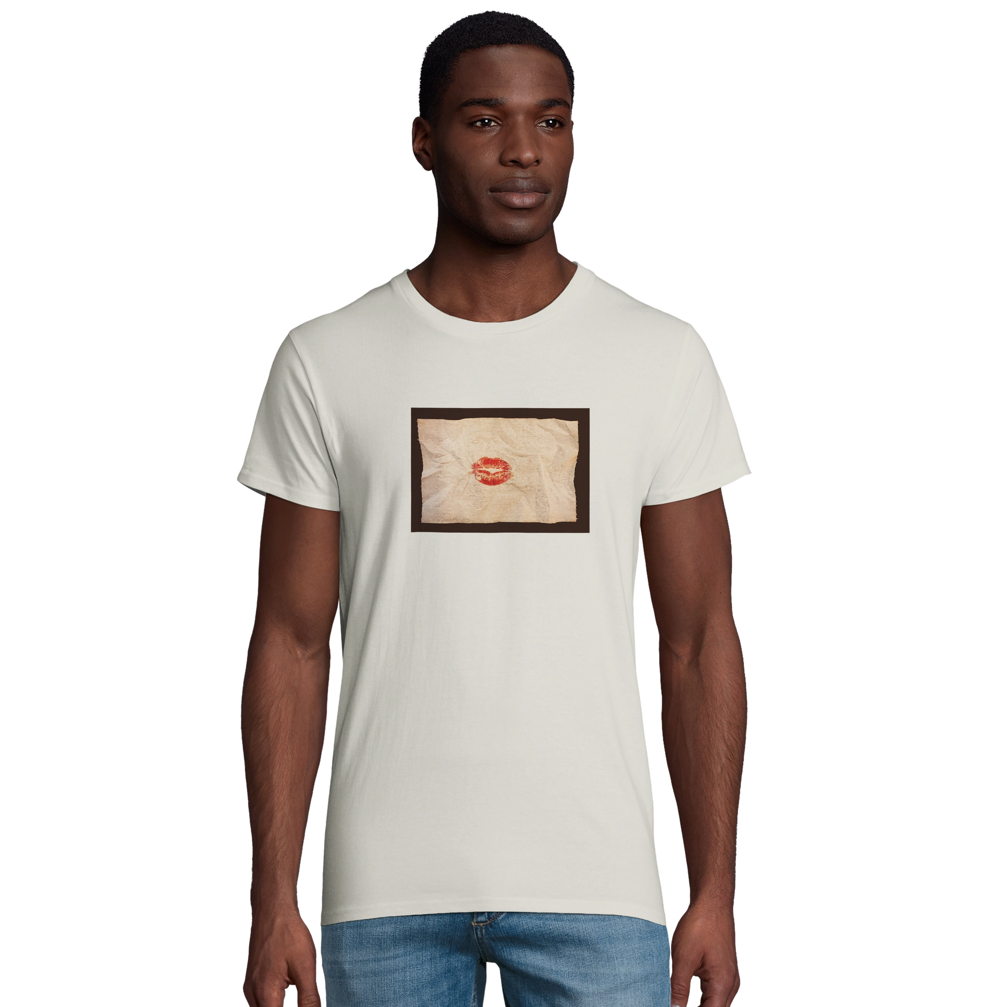 Lucky - "Kiss my Ass" T-shirt Ash 4