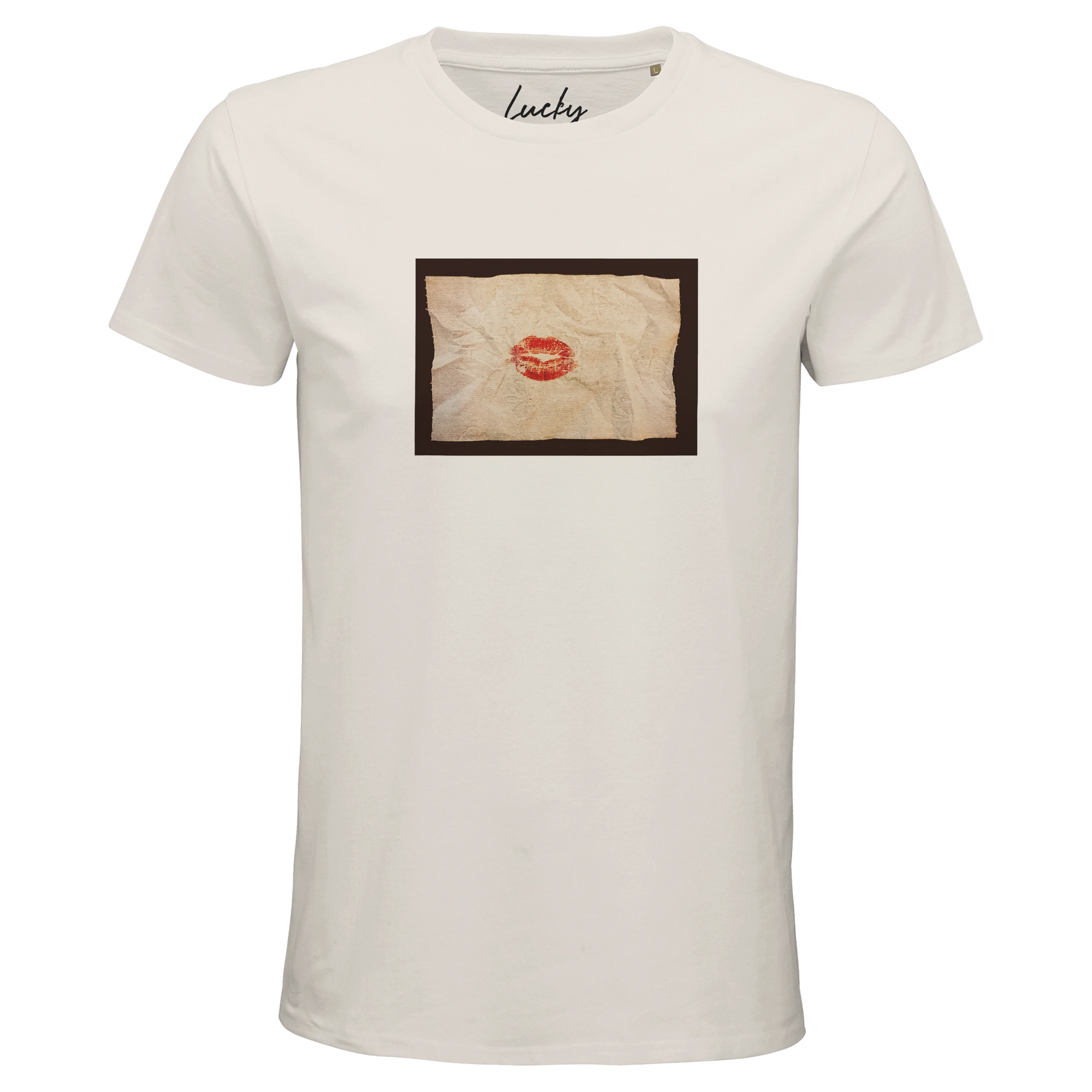 Lucky - "Kiss my Ass" T-shirt Off White 1