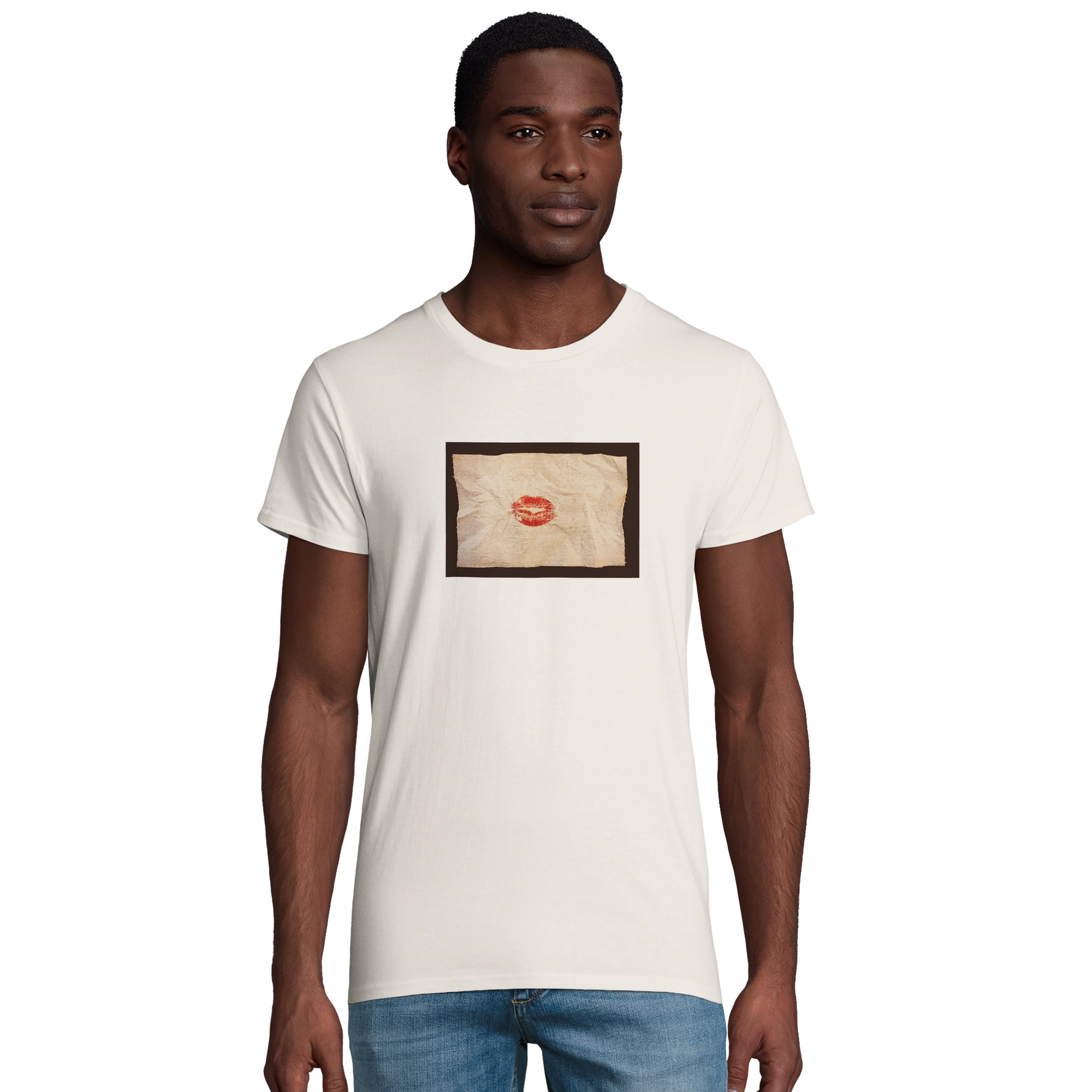 Lucky - "Kiss my Ass" T-shirt Off White 4