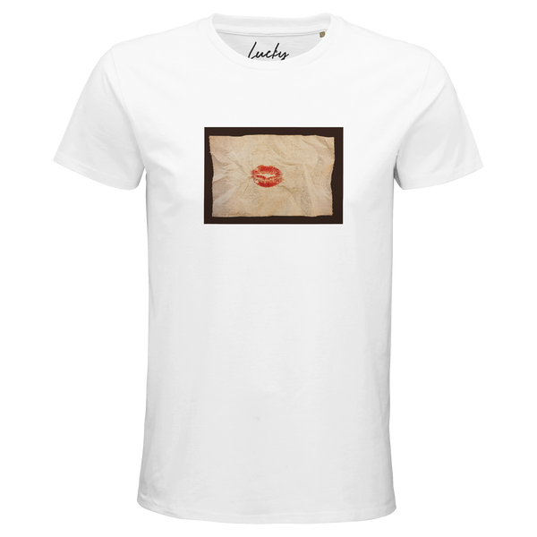 Lucky - "Kiss my Ass" T-shirt White 1