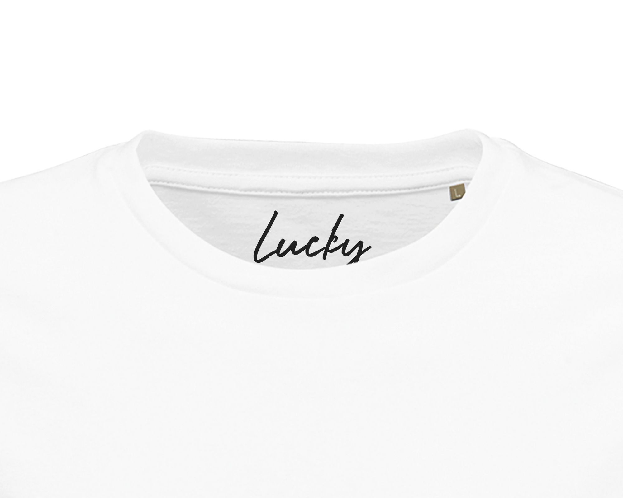 Lucky - "Kiss my Ass" T-shirt White 2