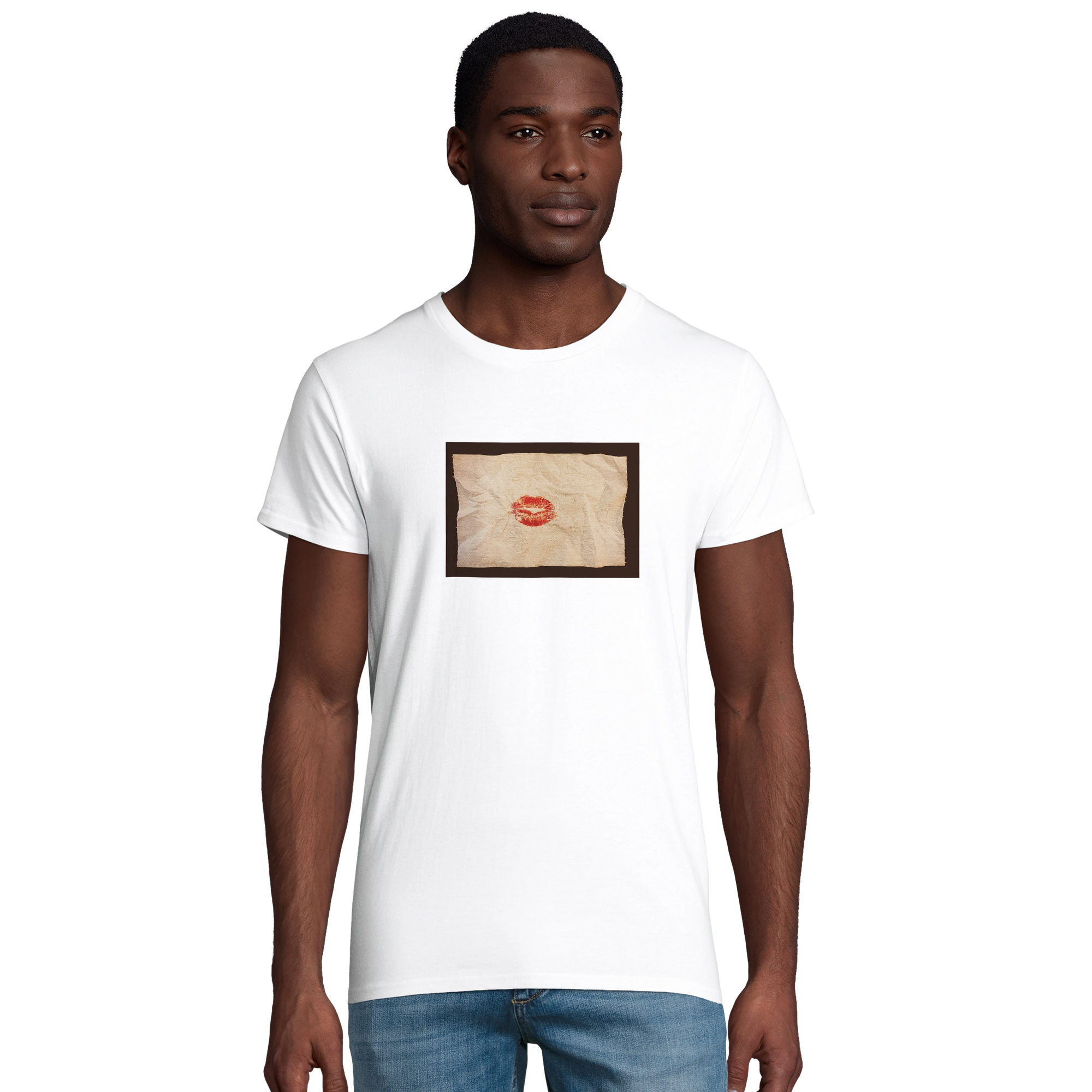 Lucky - "Kiss my Ass" T-shirt White 4