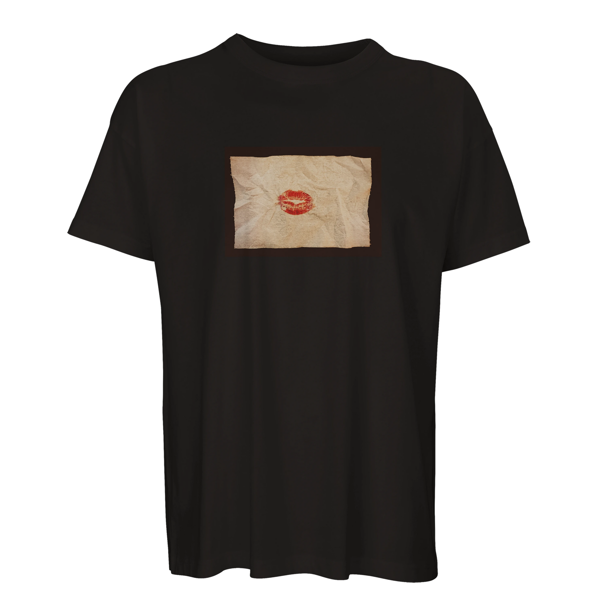 Lucky - "Kiss my Ass" T-shirt Deep Black 1