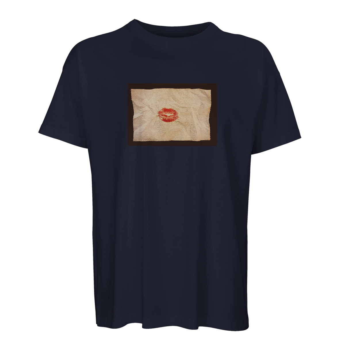 Lucky - "Kiss my Ass" T-shirt French Navy 1