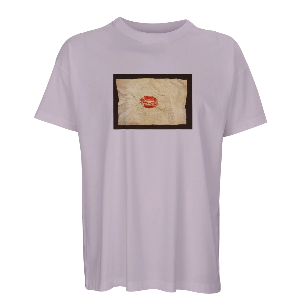 Lucky - "Kiss my Ass" T-shirt lilak 1