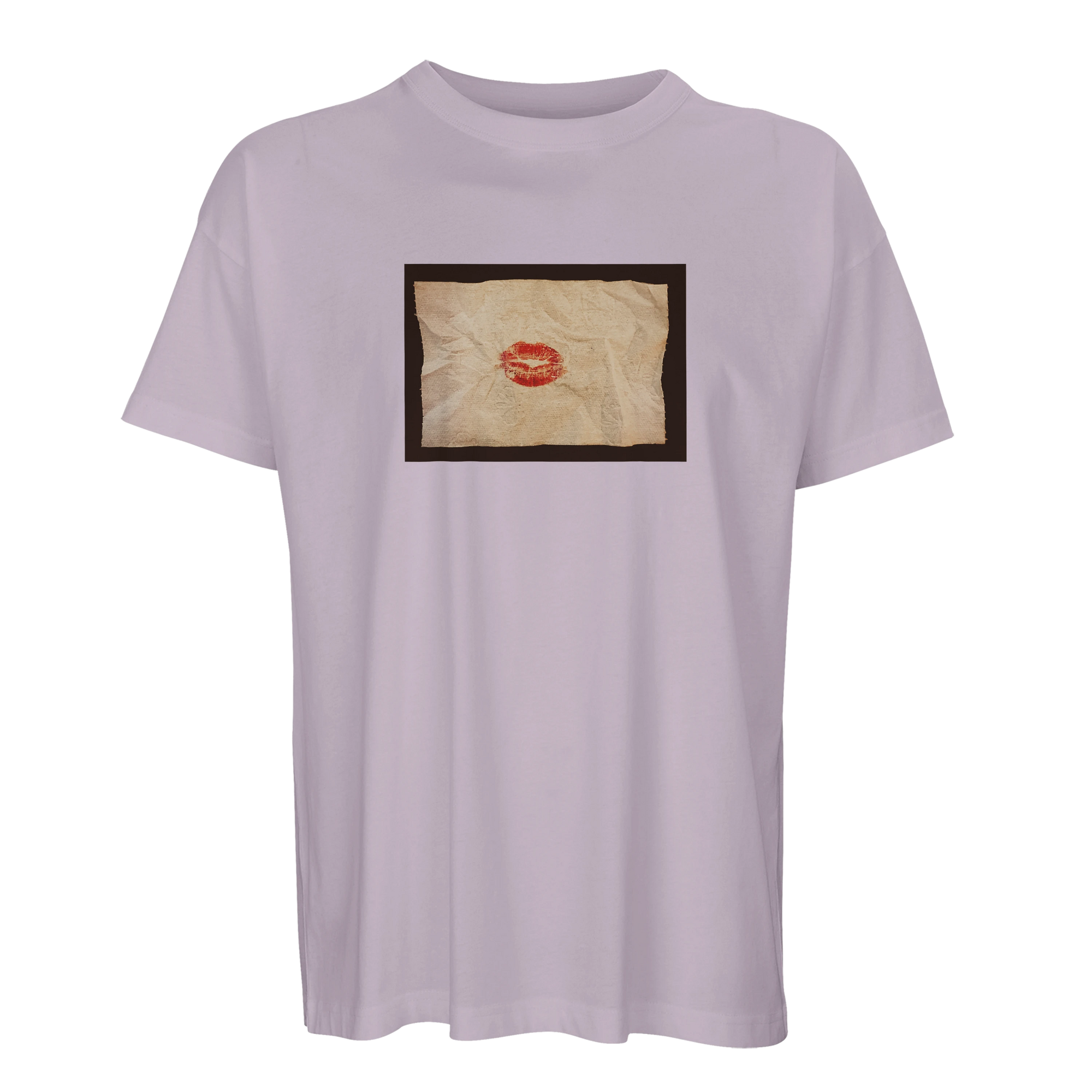 Lucky - "Kiss my Ass" T-shirt lilak 1