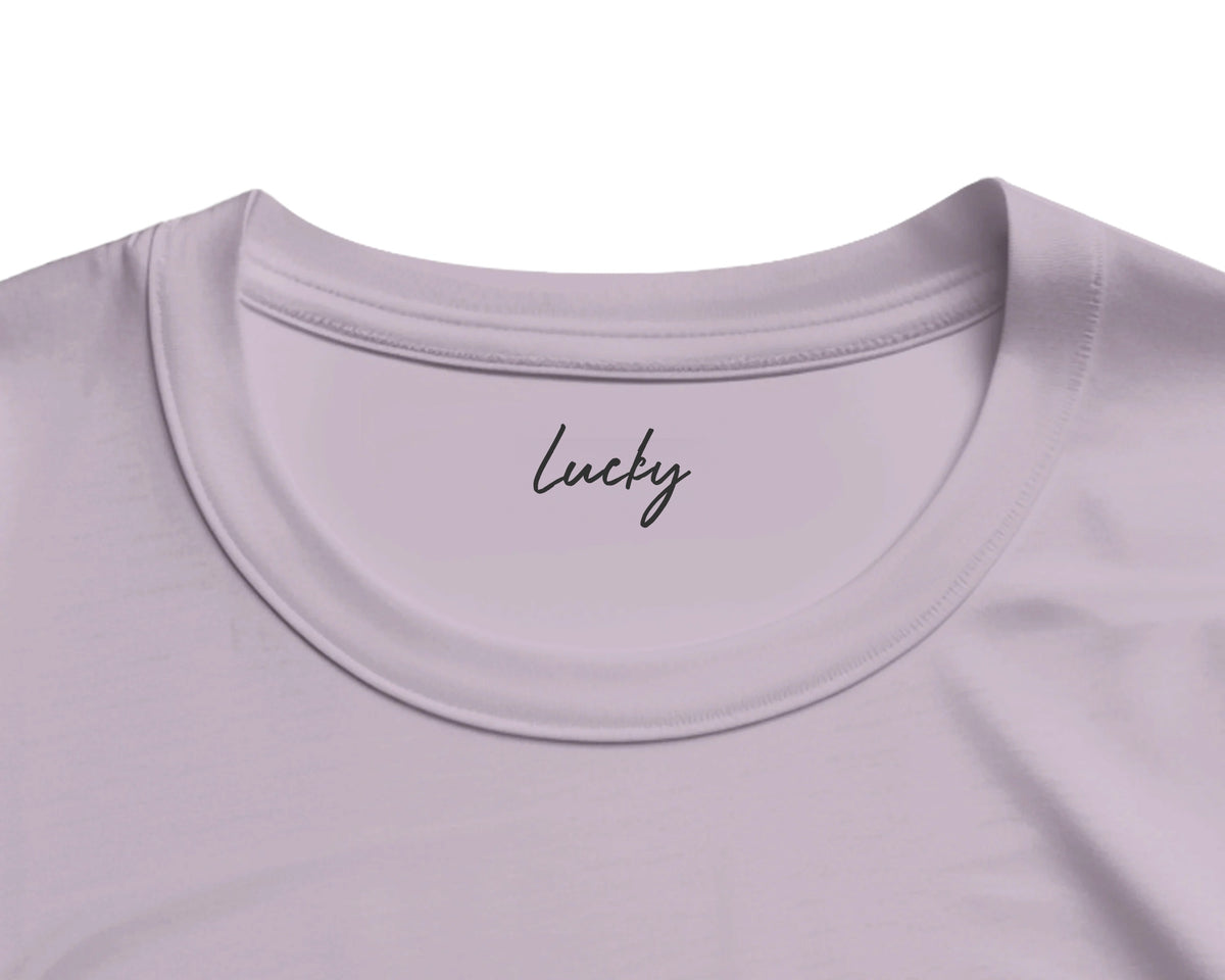 Lucky - "Kiss my Ass" T-shirt lilak 2