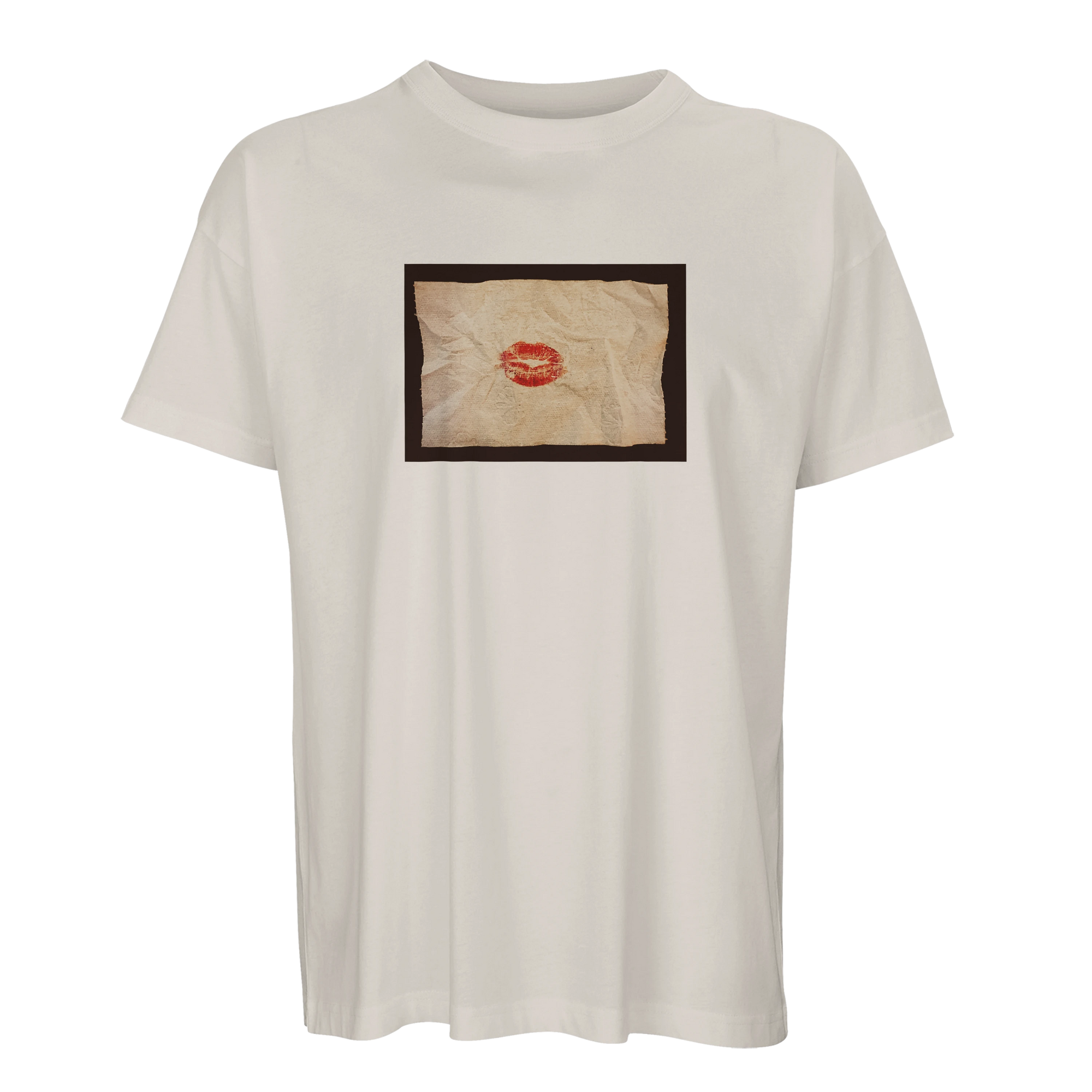 Lucky - "Kiss my Ass" T-shirt Off White 1
