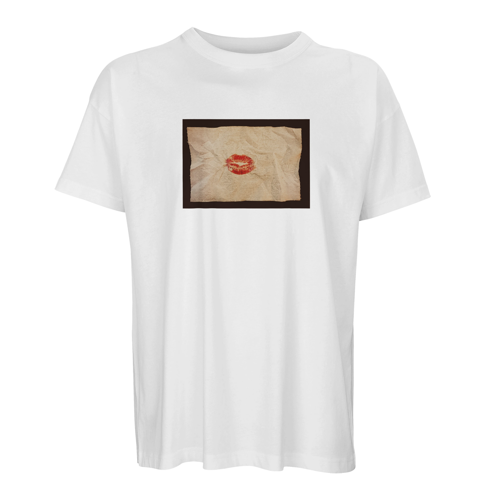 Lucky - "Kiss my Ass" T-shirt White 1