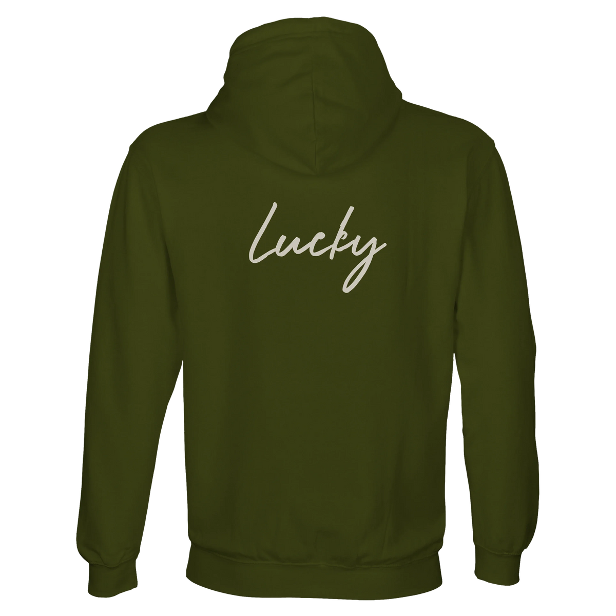 Lucky - "Kiss my Ass" Hoodie Army 2
