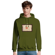Lucky - "Kiss my Ass" Hoodie Army 3