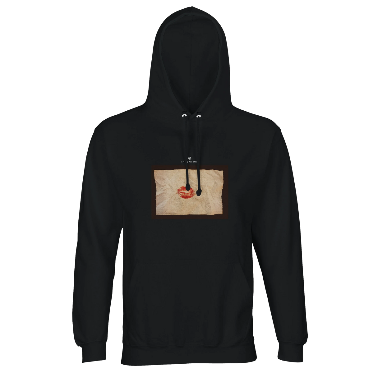 Lucky - "Kiss my Ass" Hoodie Black 1