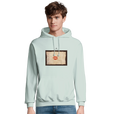 Lucky - "Kiss my Ass" Hoodie creamy green 3