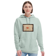 Lucky - "Kiss my Ass" Hoodie creamy green 5
