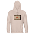 Lucky - "Kiss my Ass" Hoodie creamy pink 1
