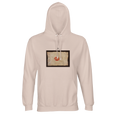 Lucky - "Kiss my Ass" Hoodie creamy pink 1