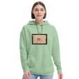 Lucky - "Kiss my Ass" Hoodie frozen green 5