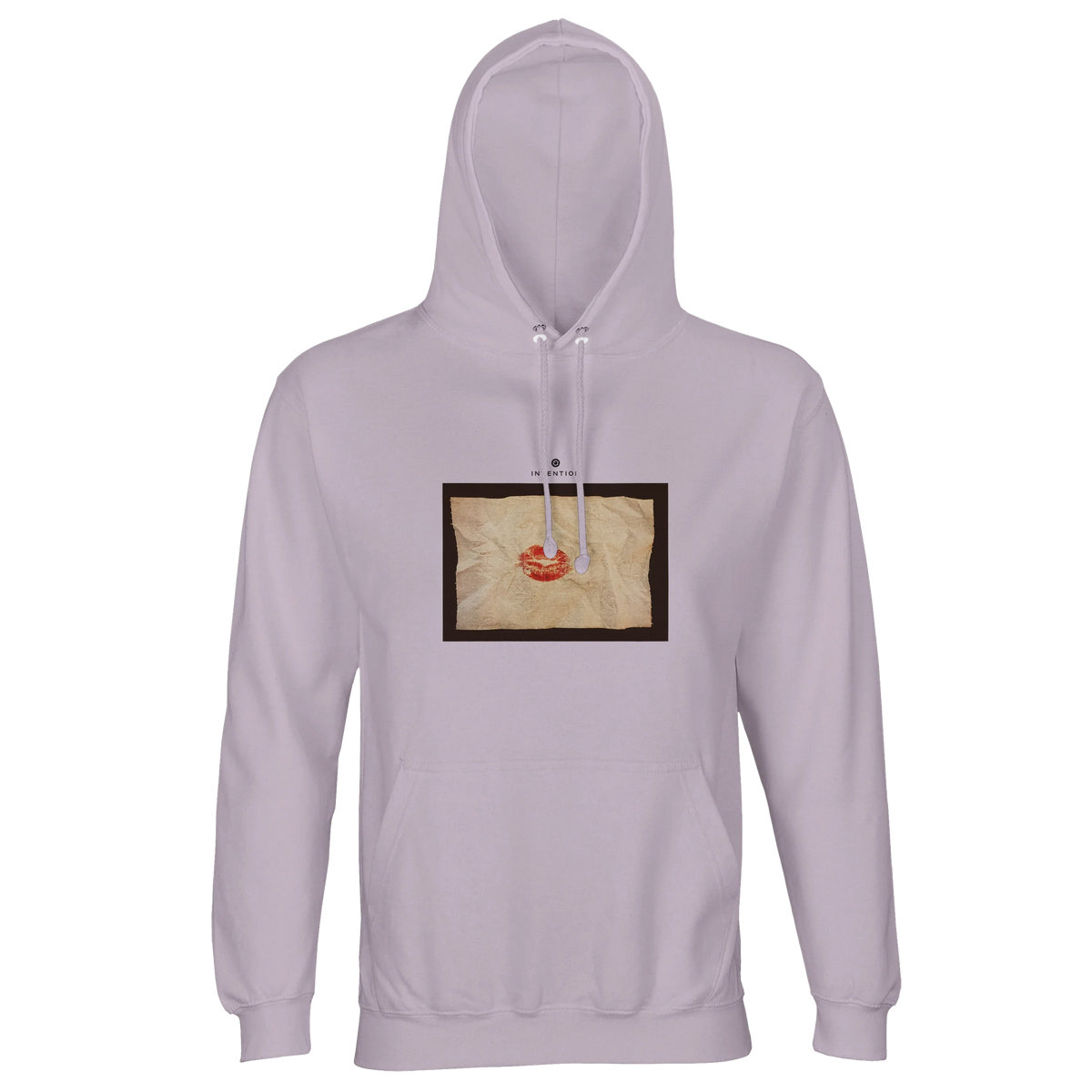 Lucky - "Kiss my Ass" Hoodie lilak 1