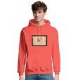 Lucky - "Kiss my Ass" Hoodie pop orange 3