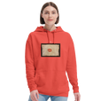 Lucky - "Kiss my Ass" Hoodie pop orange 5